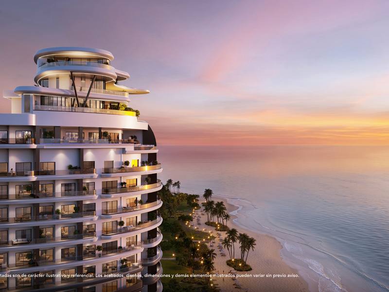 Apartamento en Juan Dolio, 2 hab de Aquamarine — 118 – 121 m²