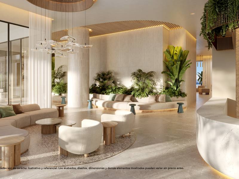Apartamento en Juan Dolio, 1 hab de Aquamarine — 80 – 82 m²