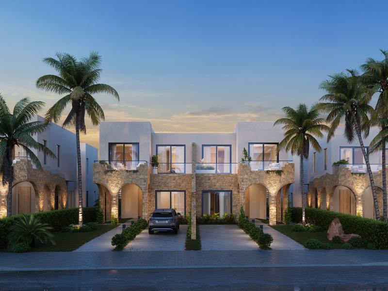Render del proyecto Villas Poseidonia en Cana Bay, Punta Cana