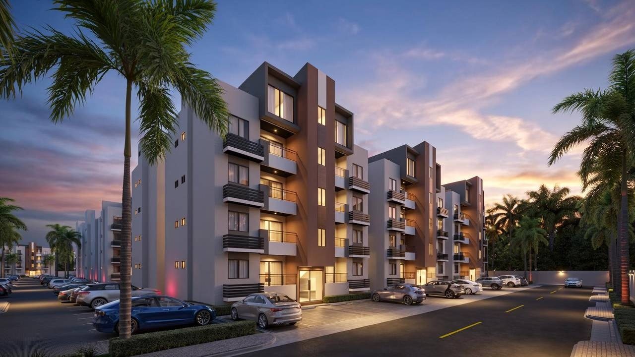 Render del proyecto Quintas Don Félix Gil en La Romana